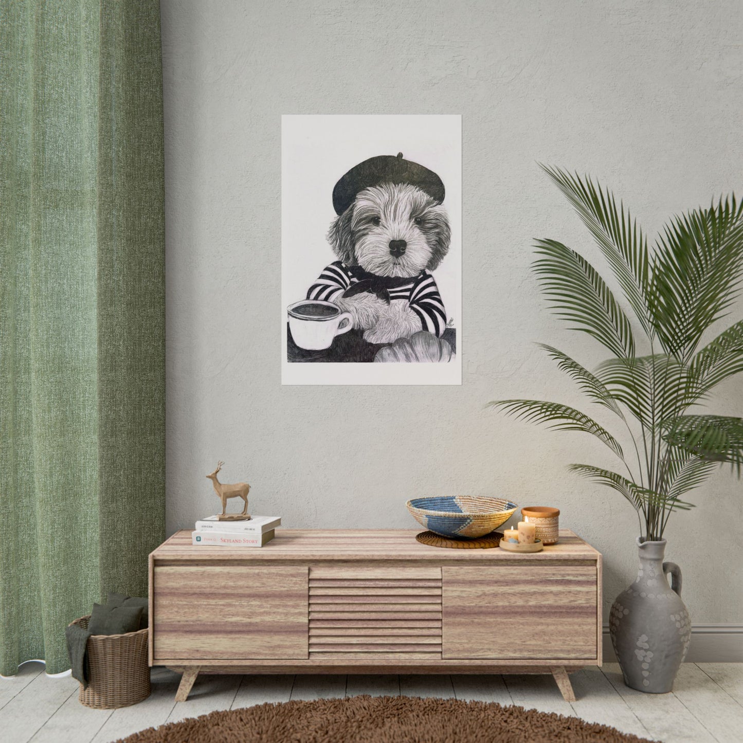 Pier — Rolled Art Print