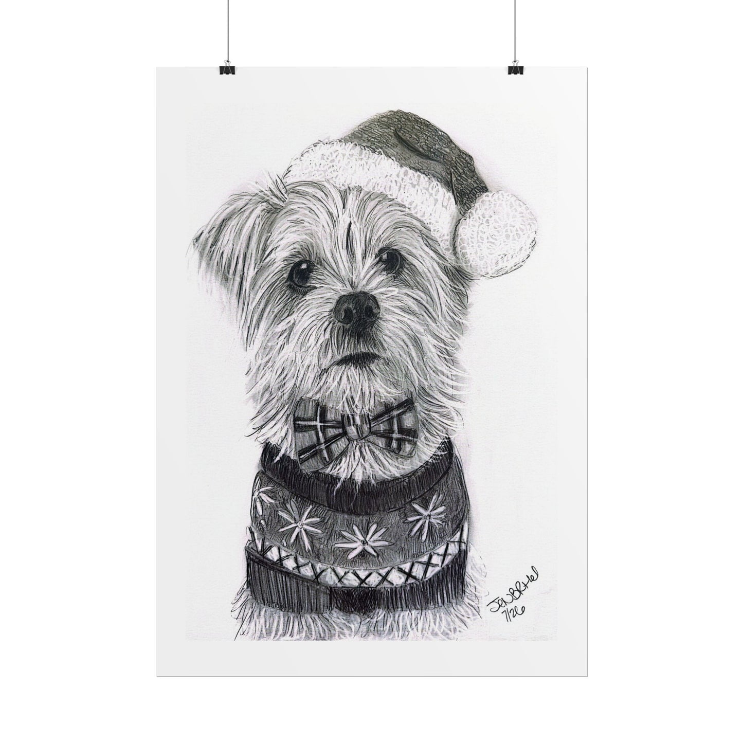 Bixby ready for Christmas poster