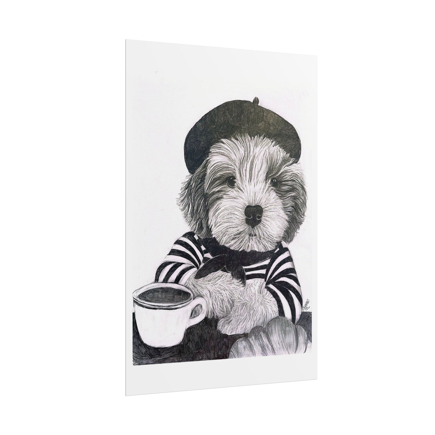 Pier — Rolled Art Print