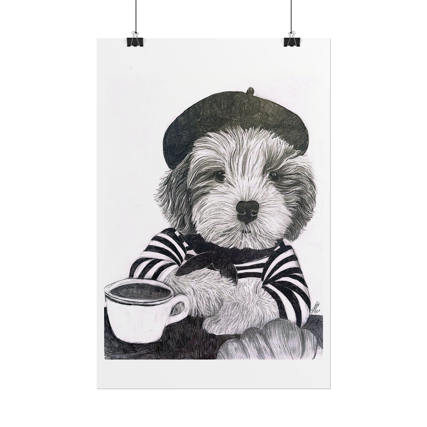 Pier — Rolled Art Print