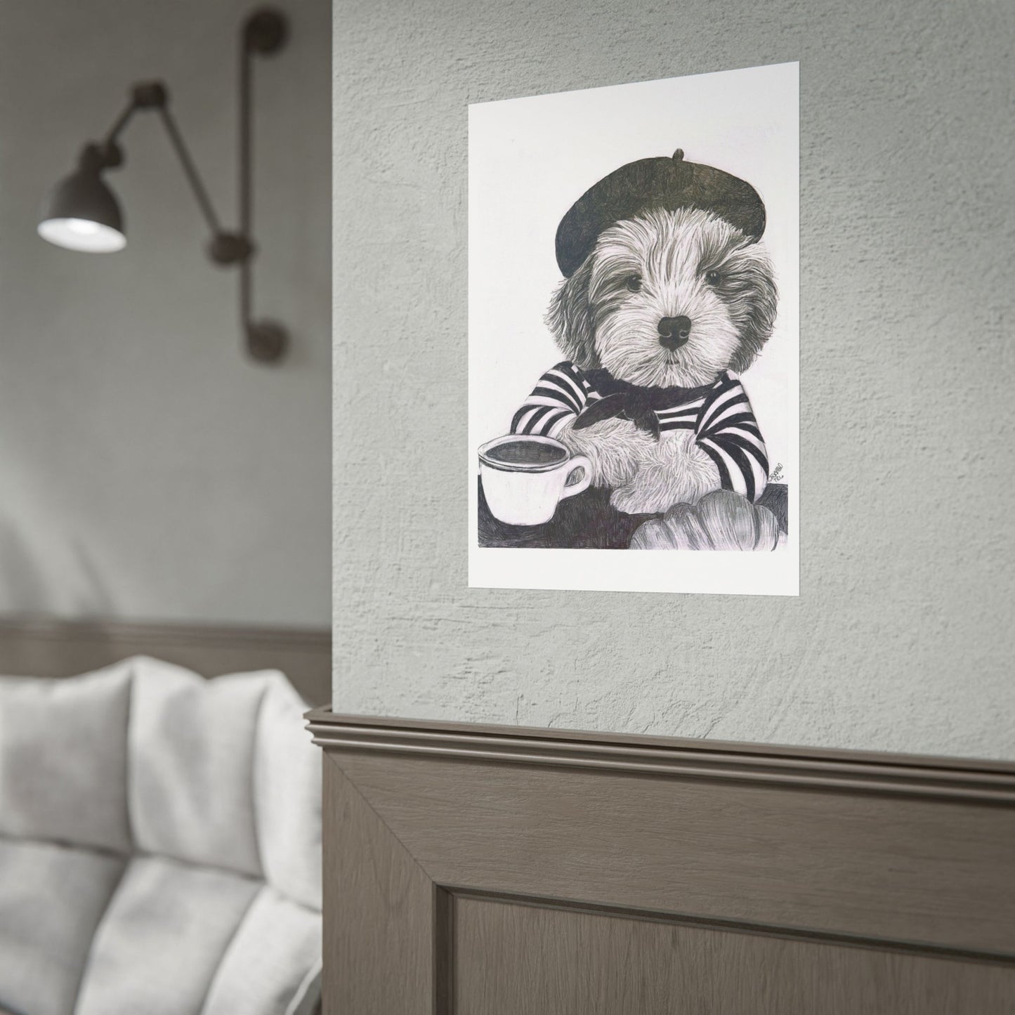 Pier — Rolled Art Print