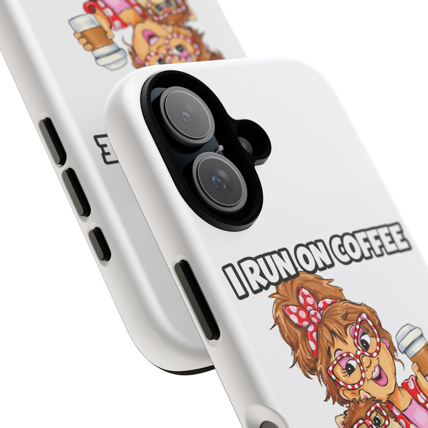 Coffee Lover Phone Case — "I Run on Coffee and Bad Decisions"