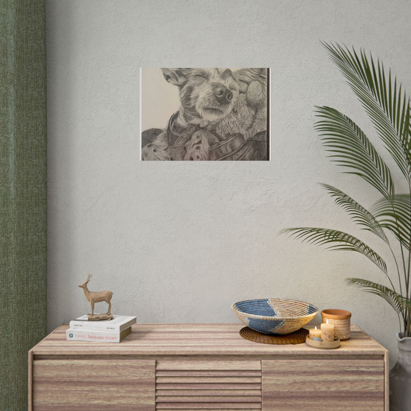Rolled Poster — love needs no address Wall Art Print
