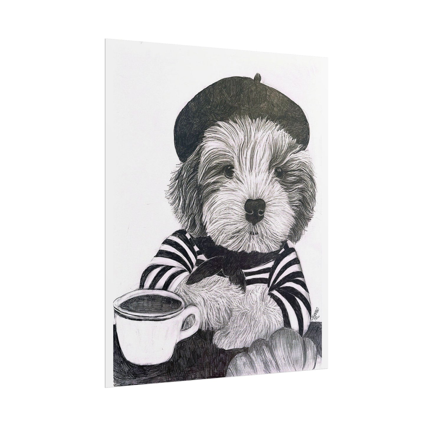 Pier — Rolled Art Print