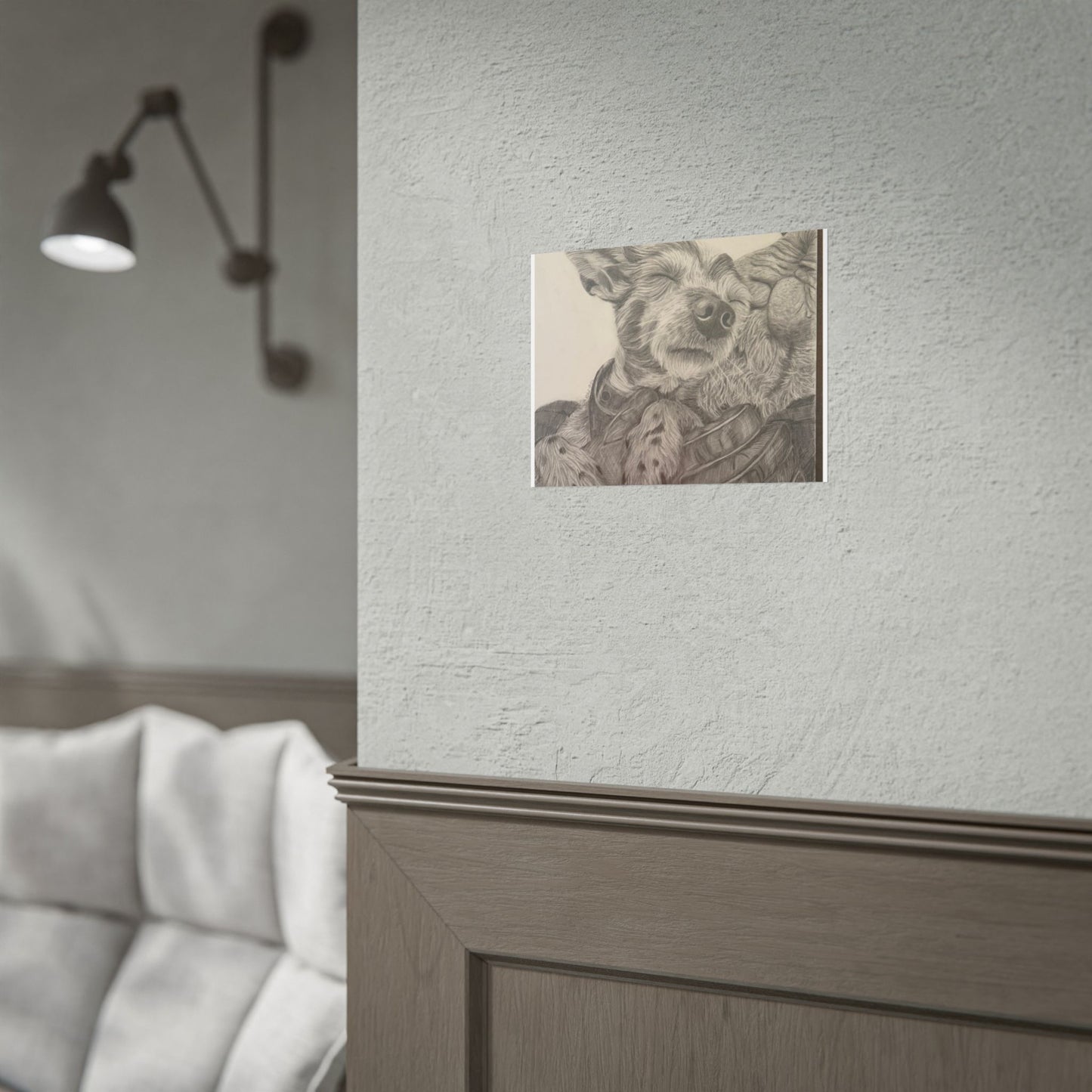 Rolled Poster — love needs no address Wall Art Print
