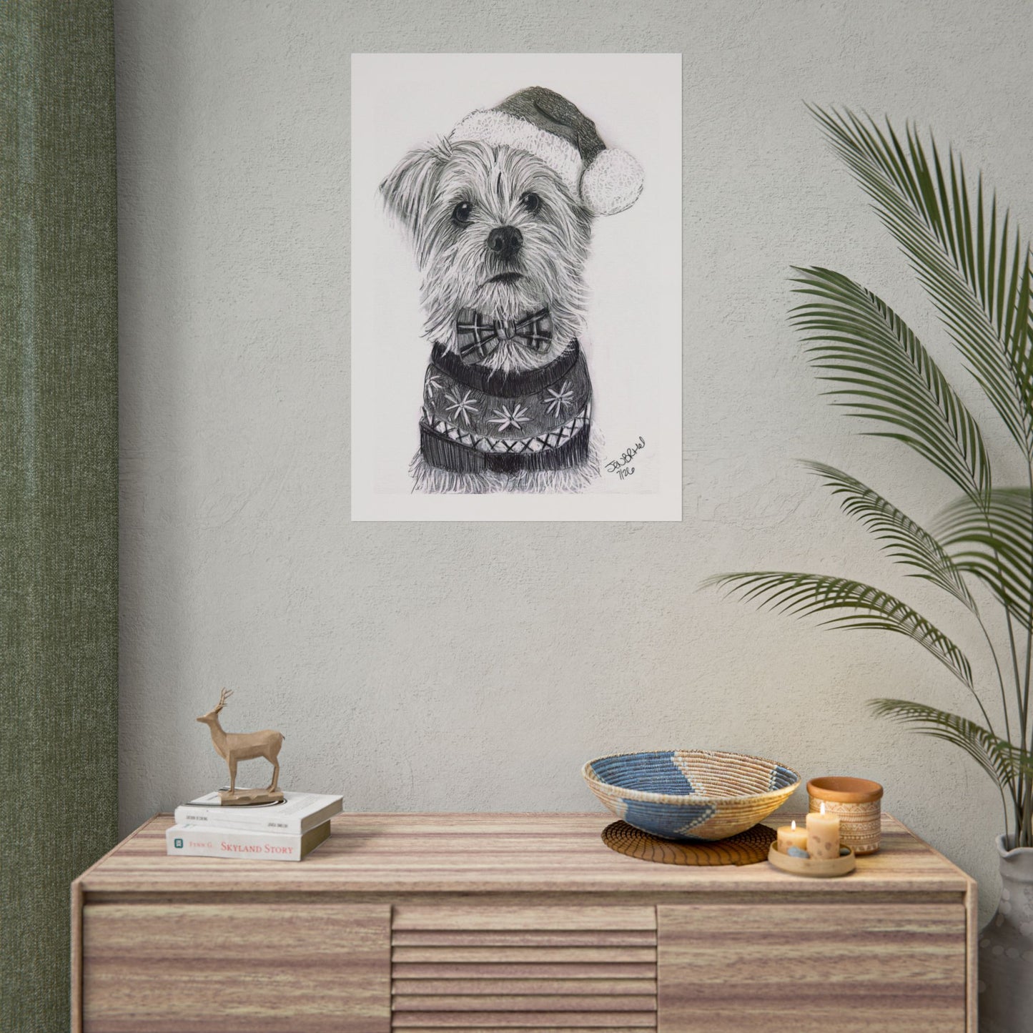 Bixby ready for Christmas poster