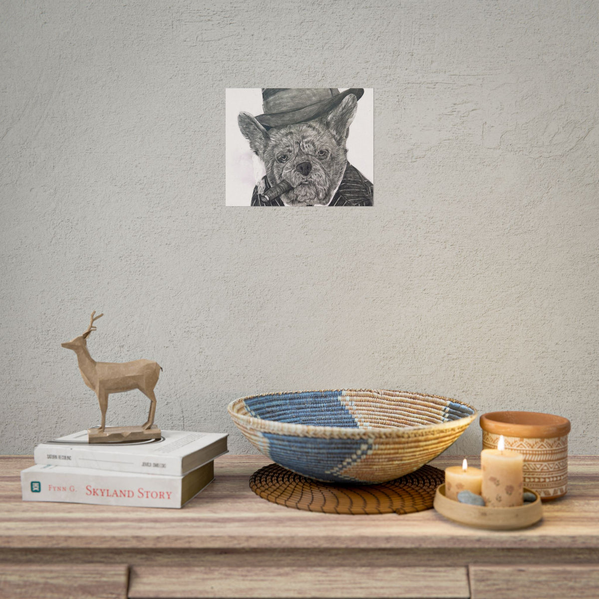 Mr. Beffy  — Rolled Art Print