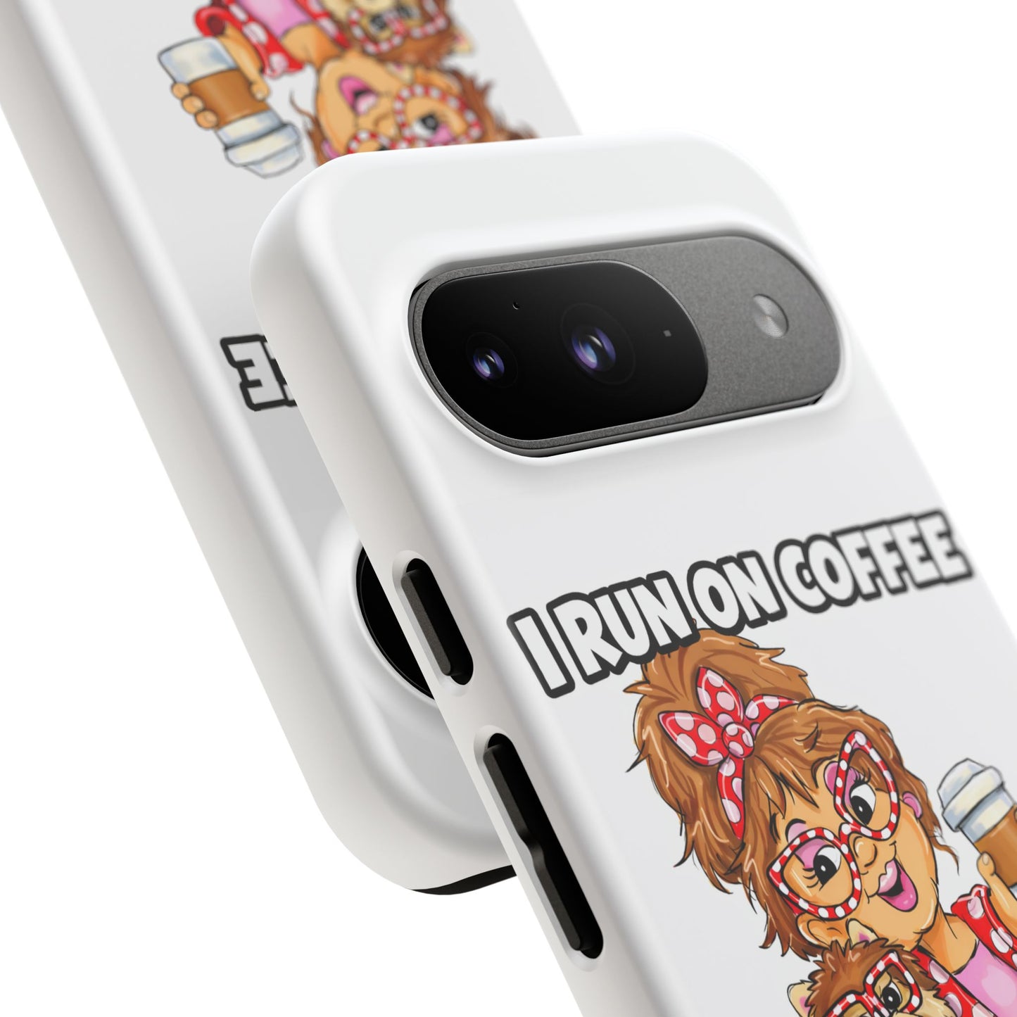 Coffee Lover Phone Case — "I Run on Coffee and Bad Decisions"