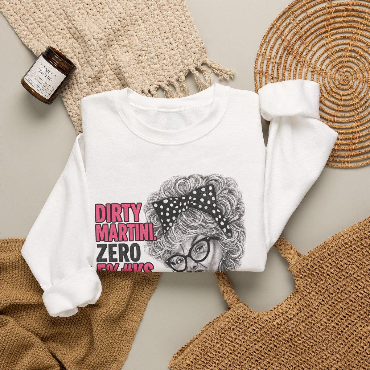 Dirty Martini Zero F*cks Given Perky Pearl and Latte