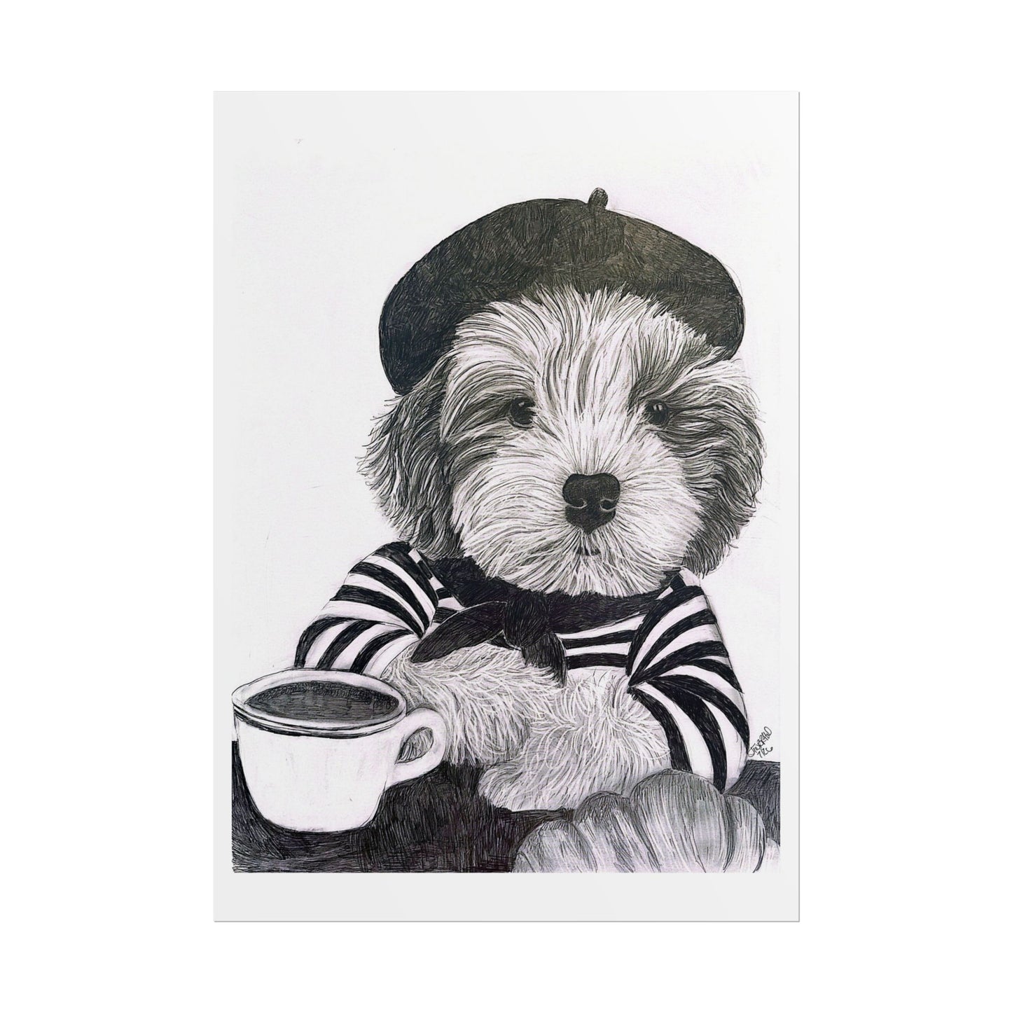 Pier — Rolled Art Print