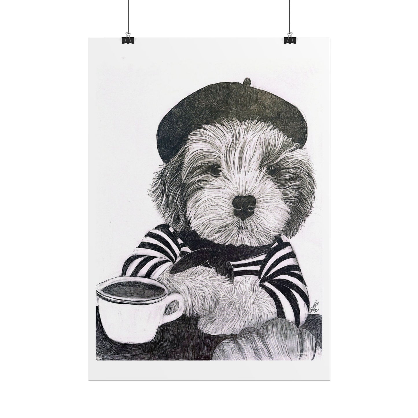 Pier — Rolled Art Print