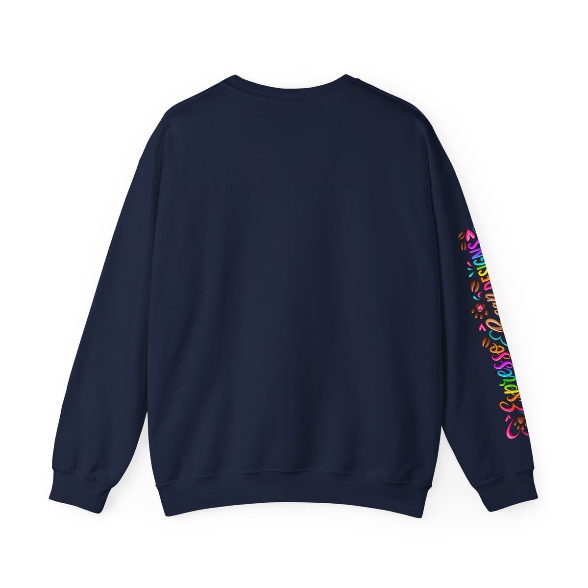 Rainbow Pup Crewneck Sweatshirt — "Love Is My Love Language" Cute Pride Dog Graphic