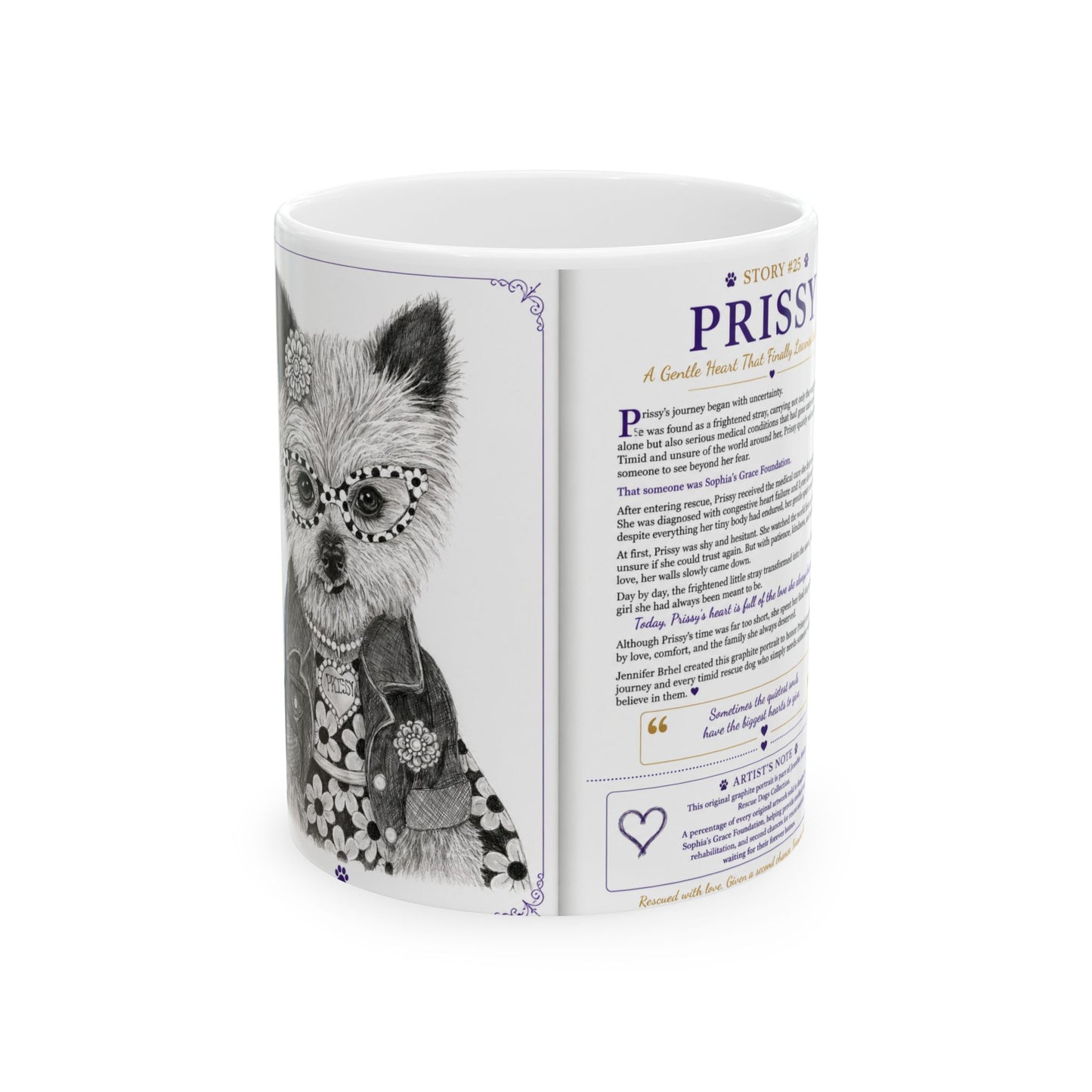 Prissy Ceramic mug (11oz/15oz)