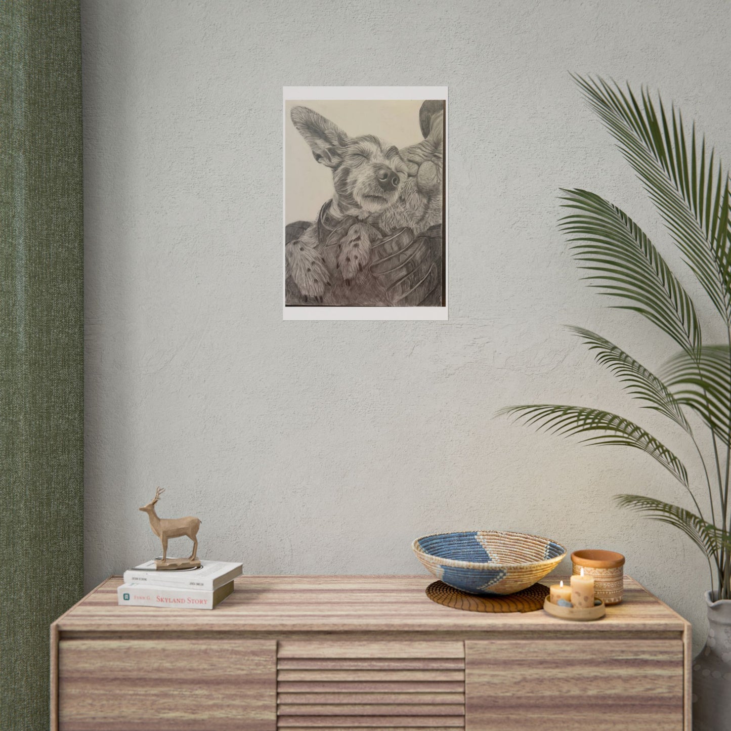 Rolled Poster — love needs no address Wall Art Print