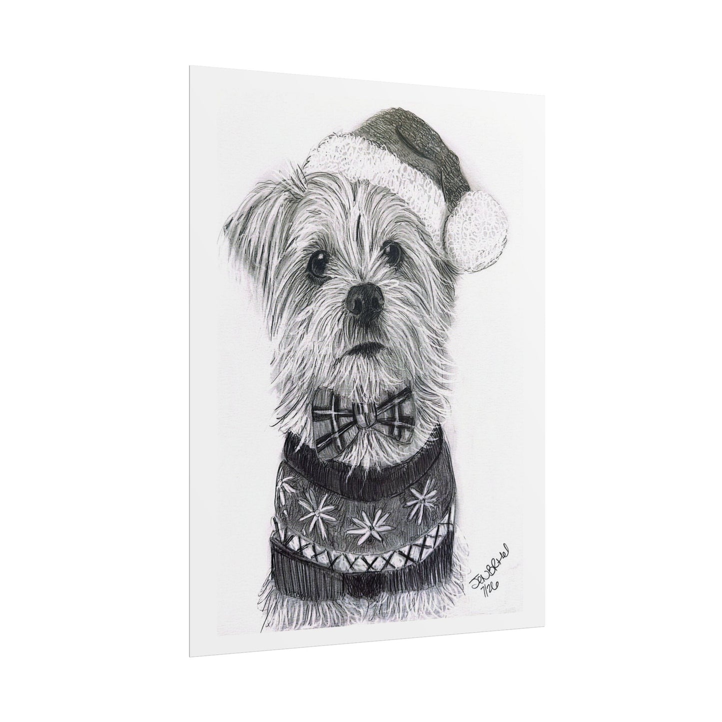 Bixby ready for Christmas poster