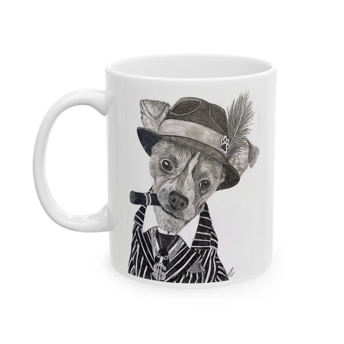 Hammy Story Ceramic Mug — Illustrated Animal Rescue Tribute (11oz & 15oz)