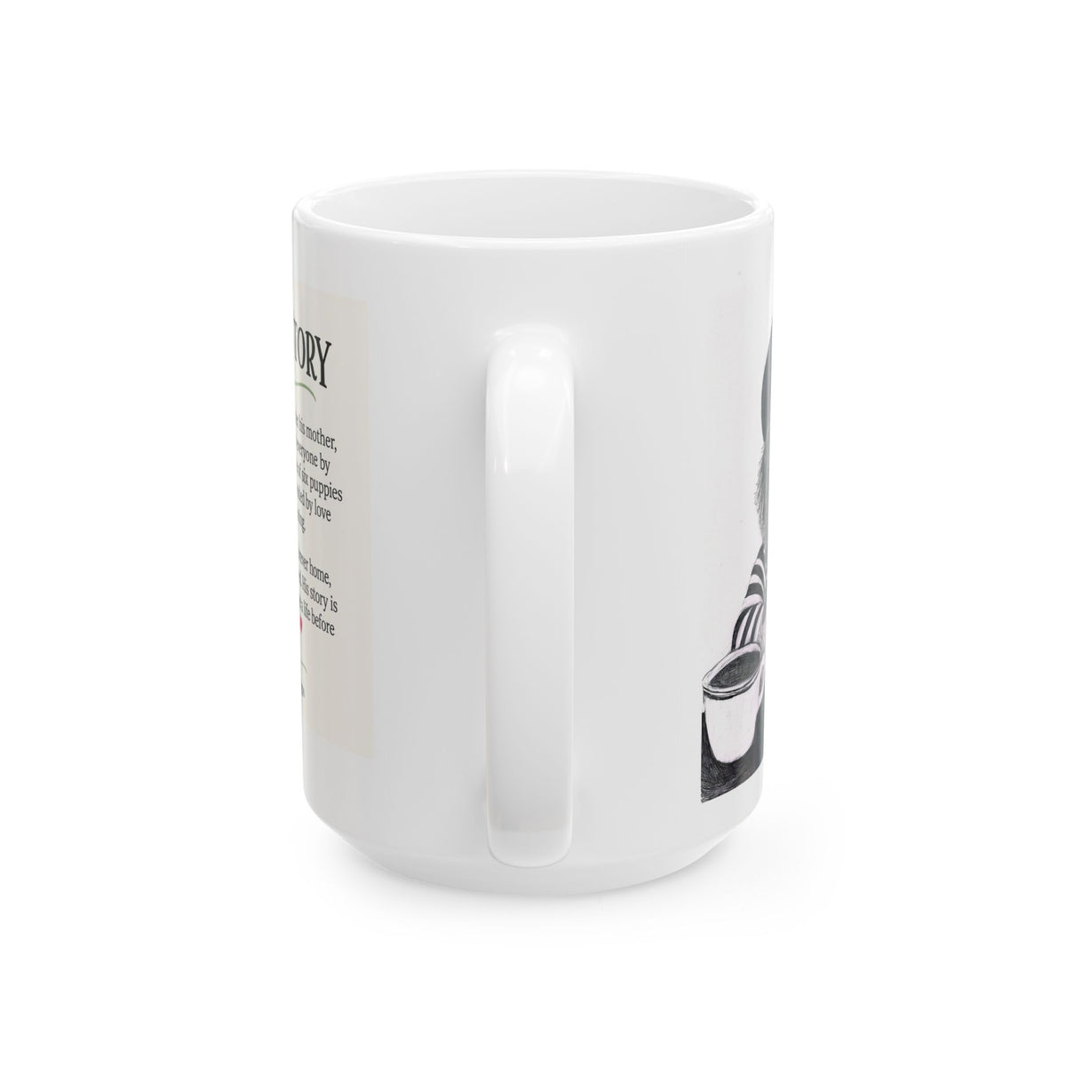 Pierre rescue from Sophia’s Gracie Ceramic Coffee Cup (11oz, 15oz)