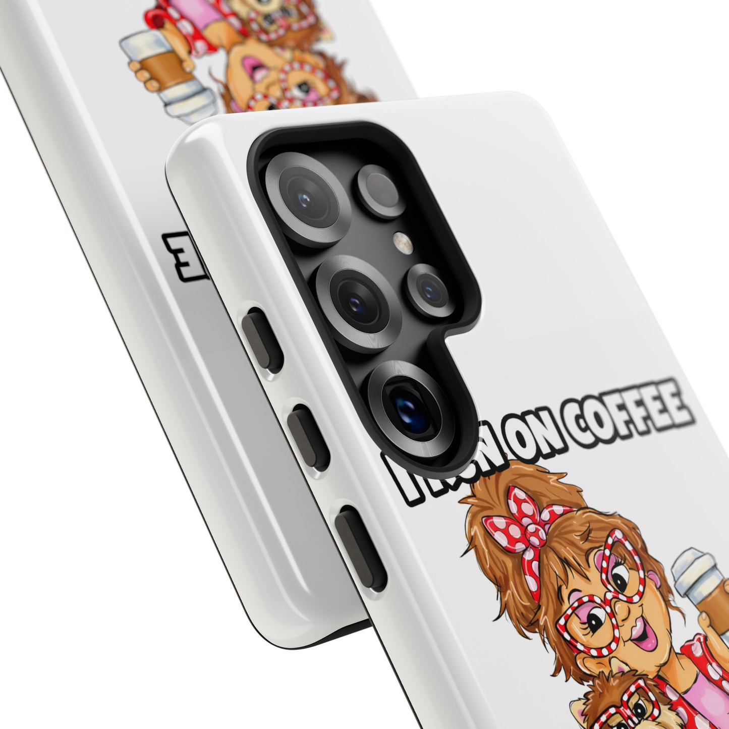 Coffee Lover Phone Case — "I Run on Coffee and Bad Decisions"
