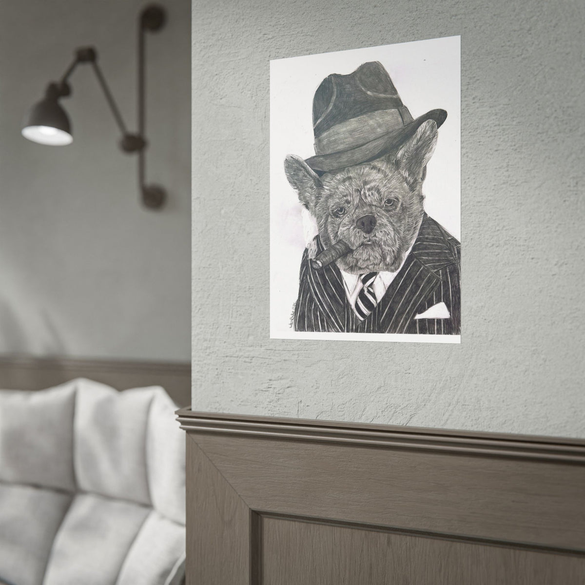 Mr. Beffy  — Rolled Art Print