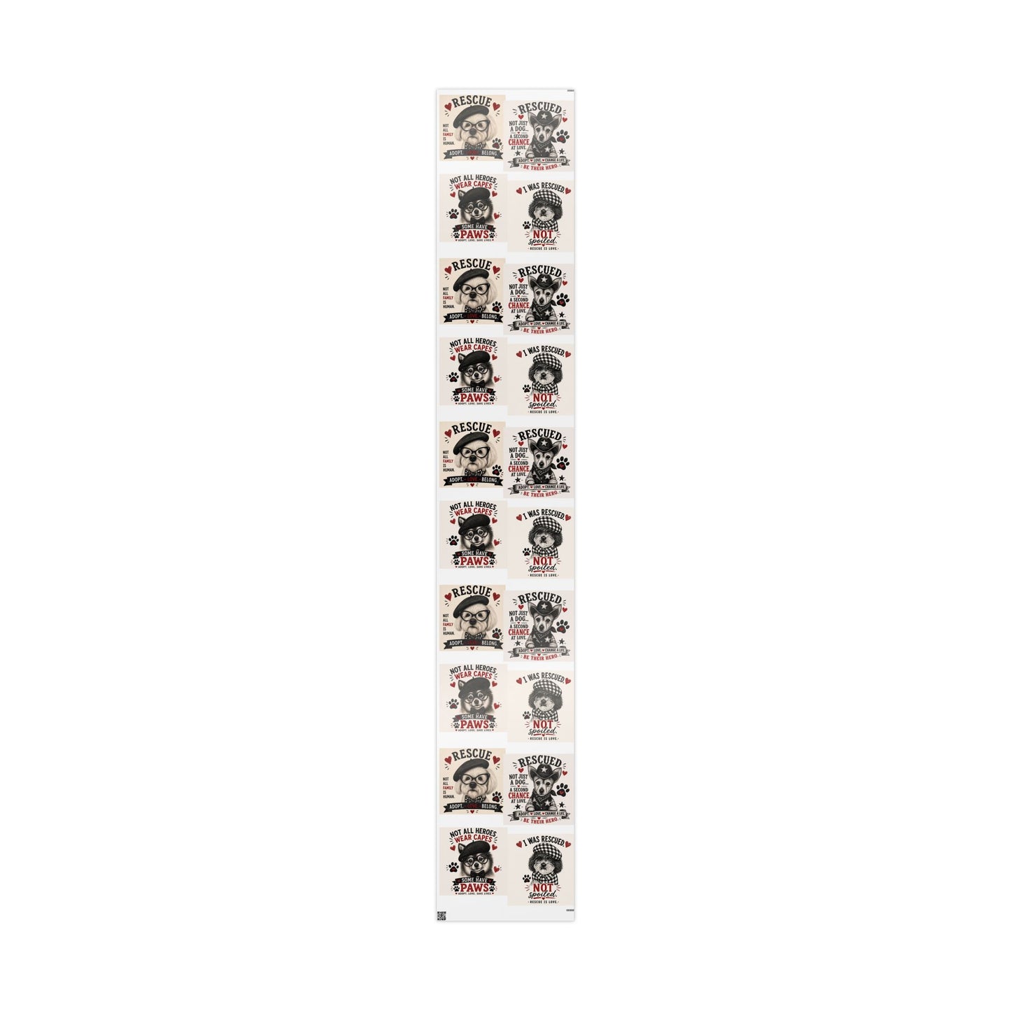 Rescue with Elmer, Gabe, Dexter and Lobo Wrapping Paper -  Gift Wrap
