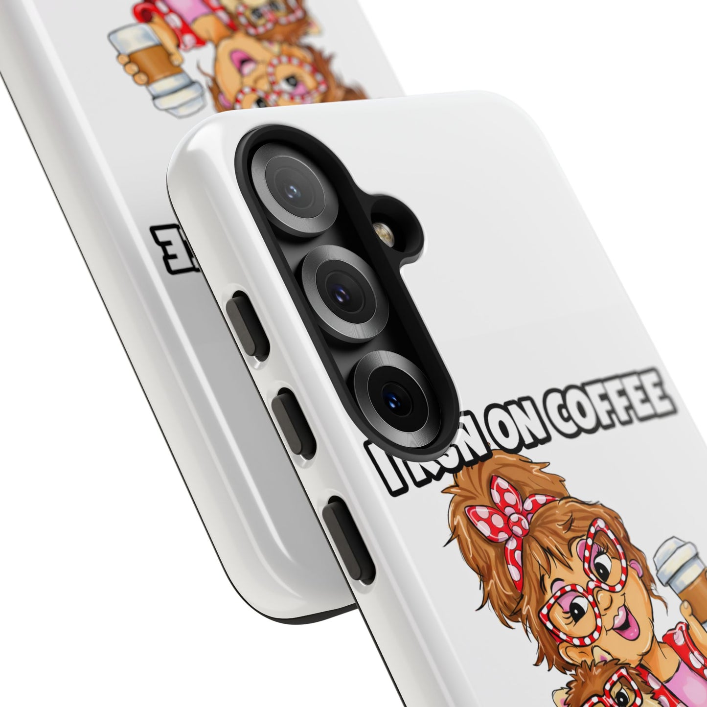 Coffee Lover Phone Case — "I Run on Coffee and Bad Decisions"