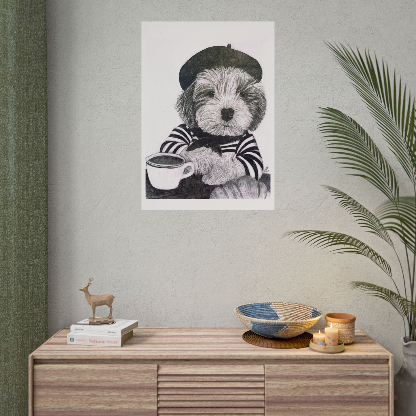 Pier — Rolled Art Print