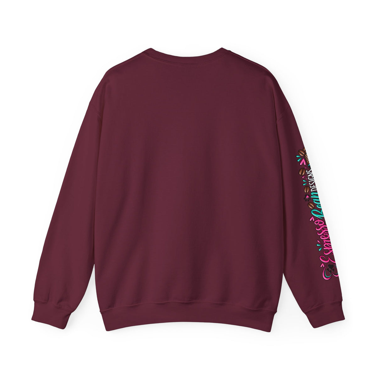 Crewneck Sweatshirt — Retro 'I Can't People Today' Girl & Leopard Graphic