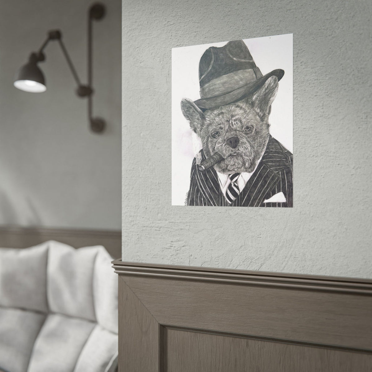 Mr. Beffy  — Rolled Art Print