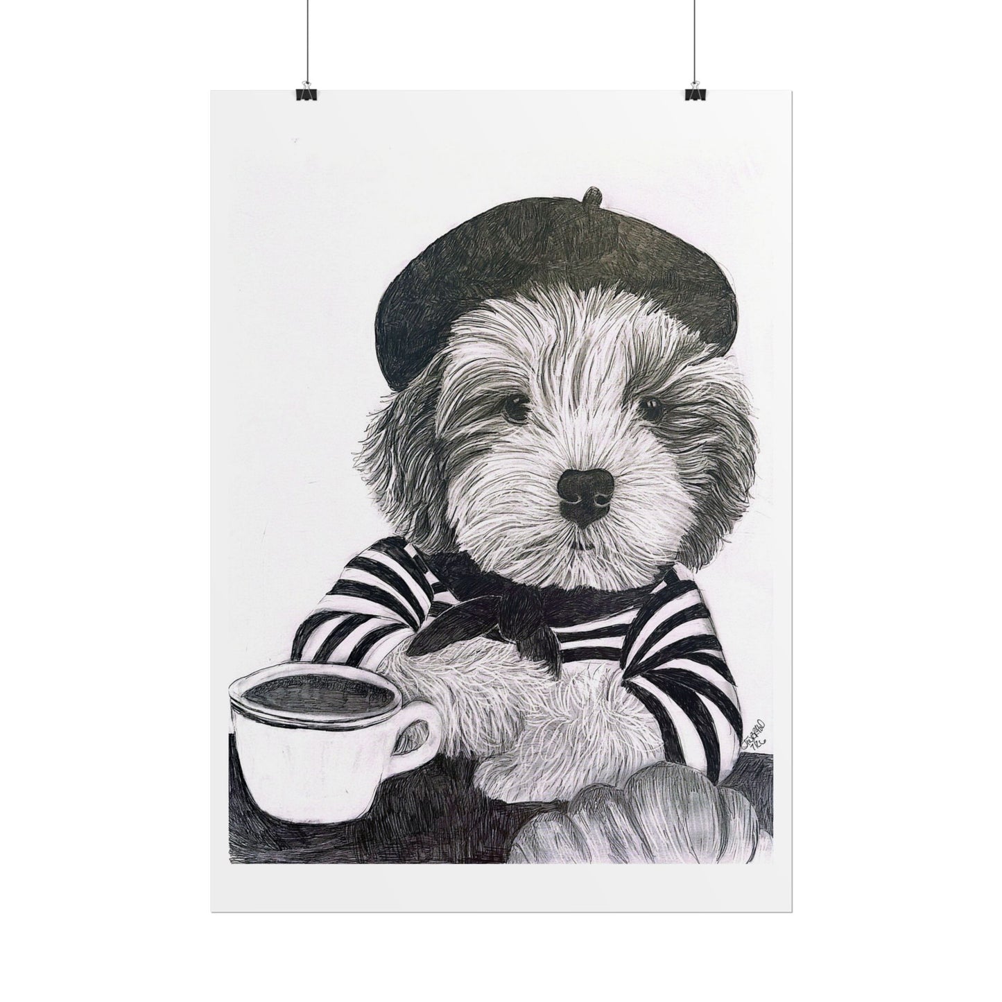 Pier — Rolled Art Print