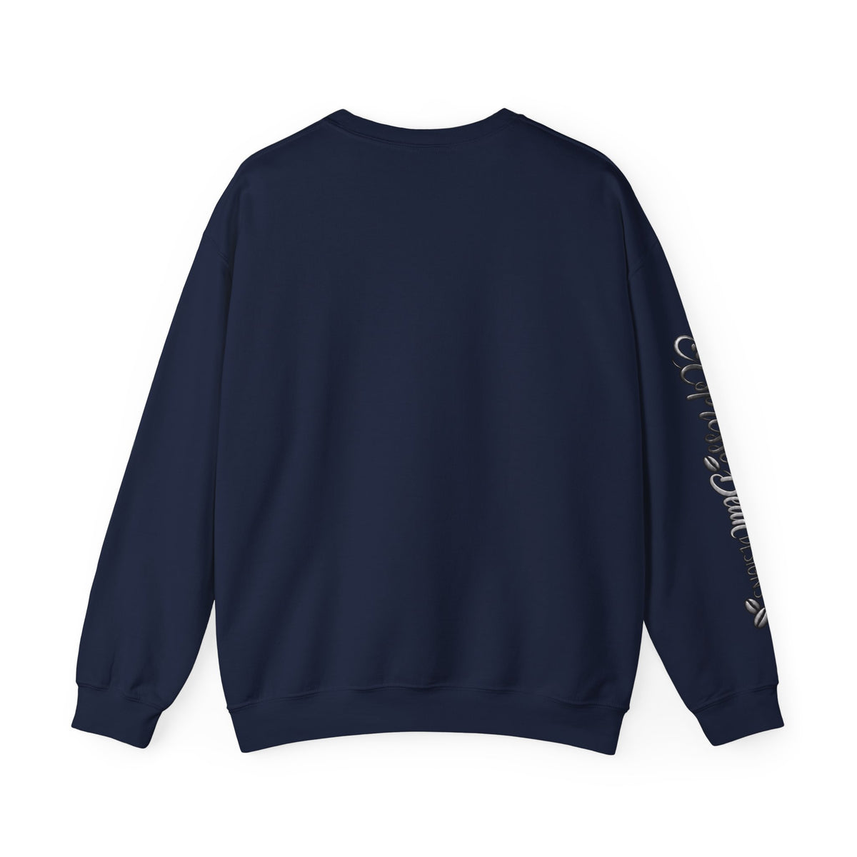 French Pup Pierre Coffee Sweatshirt — Cute Puppy in Beret Graphic Crewneck