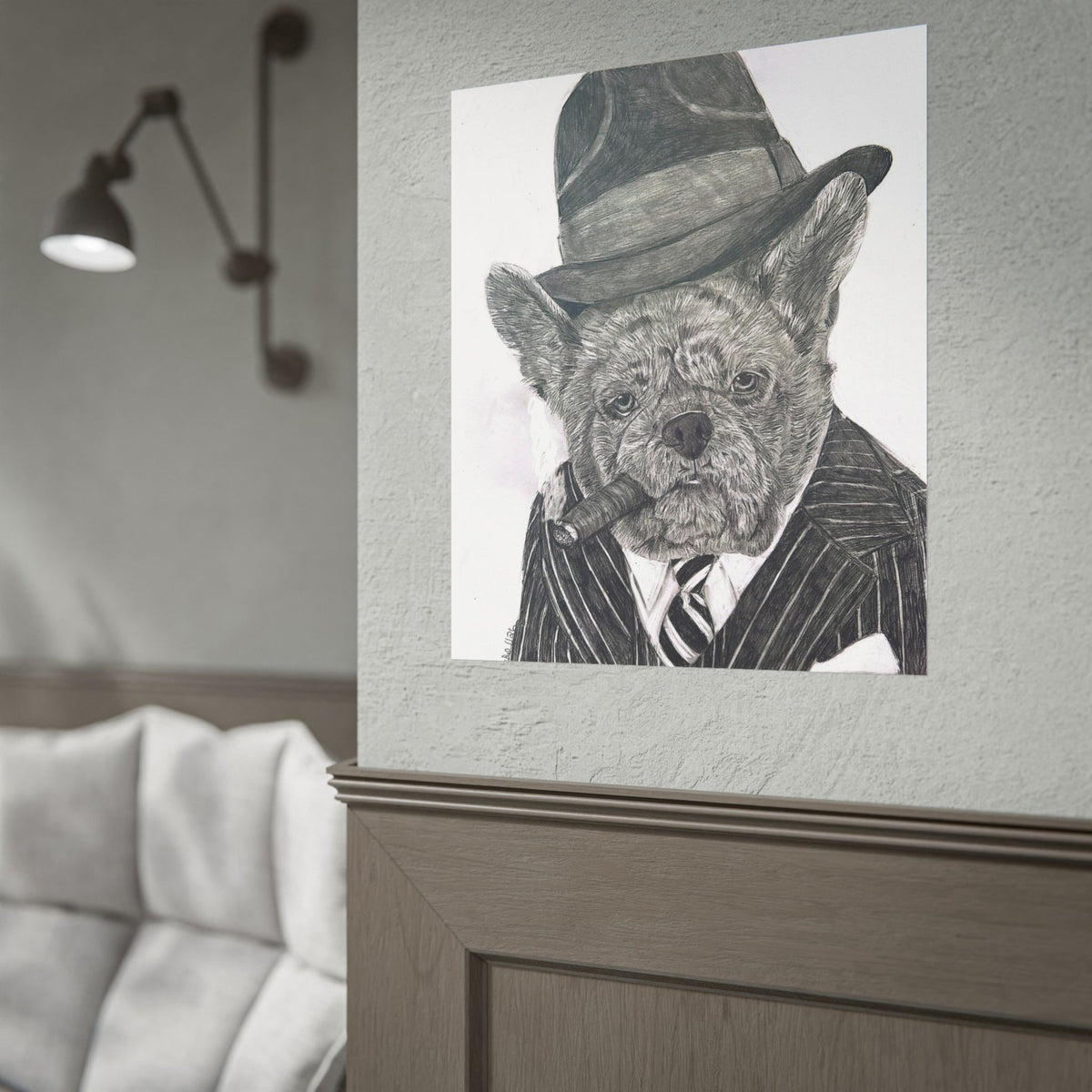 Mr. Beffy  — Rolled Art Print