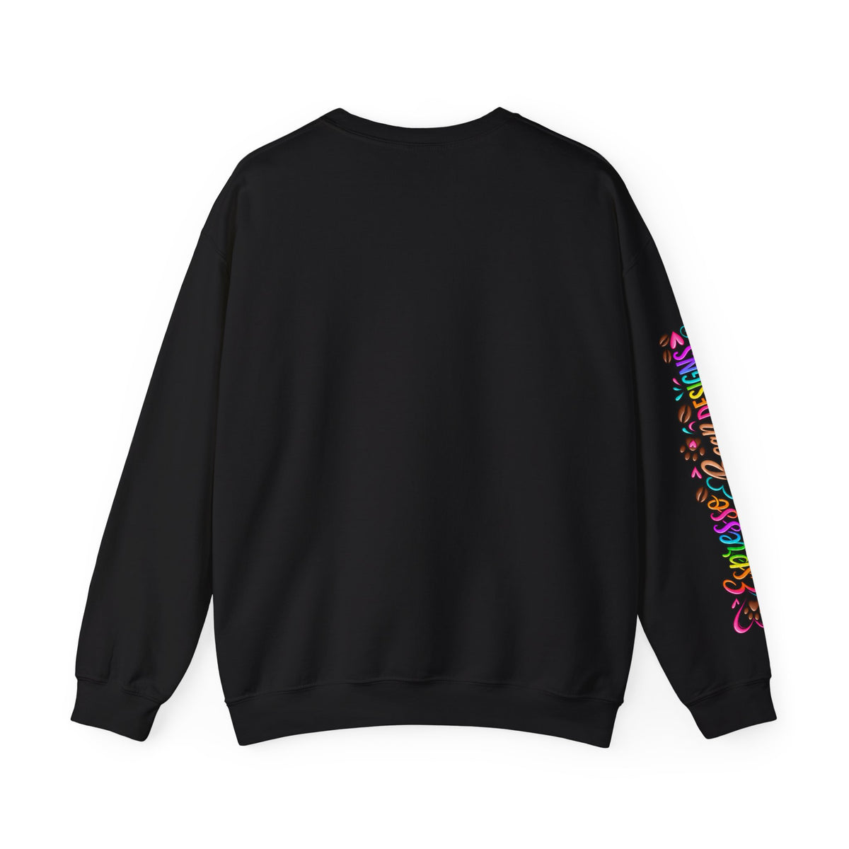 Tired Love bug  Crewneck Sweatshirt — Colorful Rainbow Cute Graphic