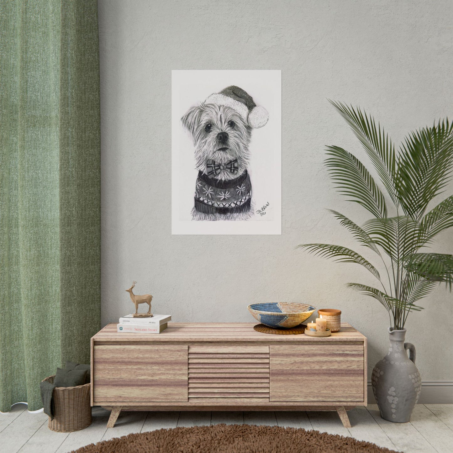 Bixby ready for Christmas poster