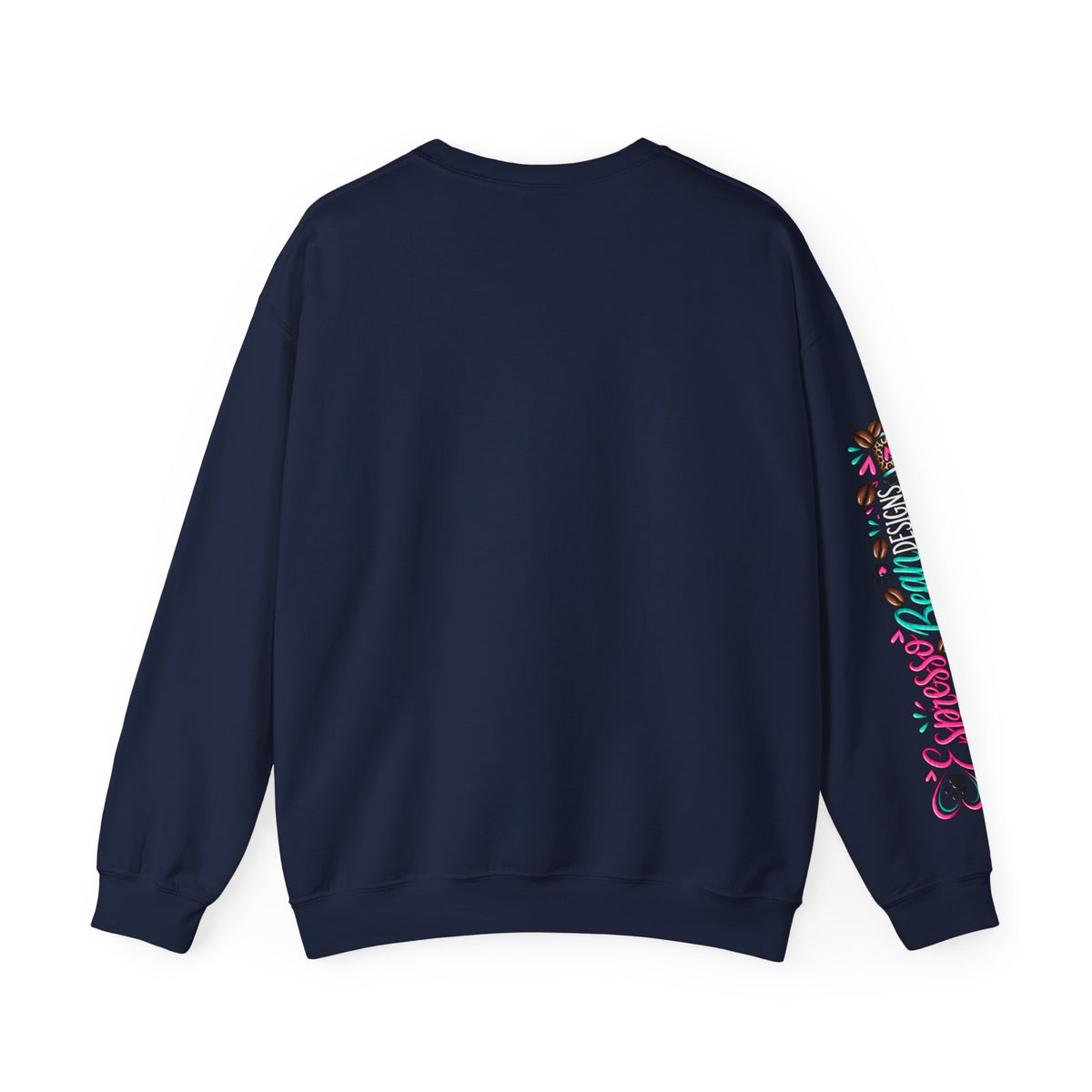 I'm Doing My Best Crewneck Sweatshirt — Cute Girl & Puppy Graphic