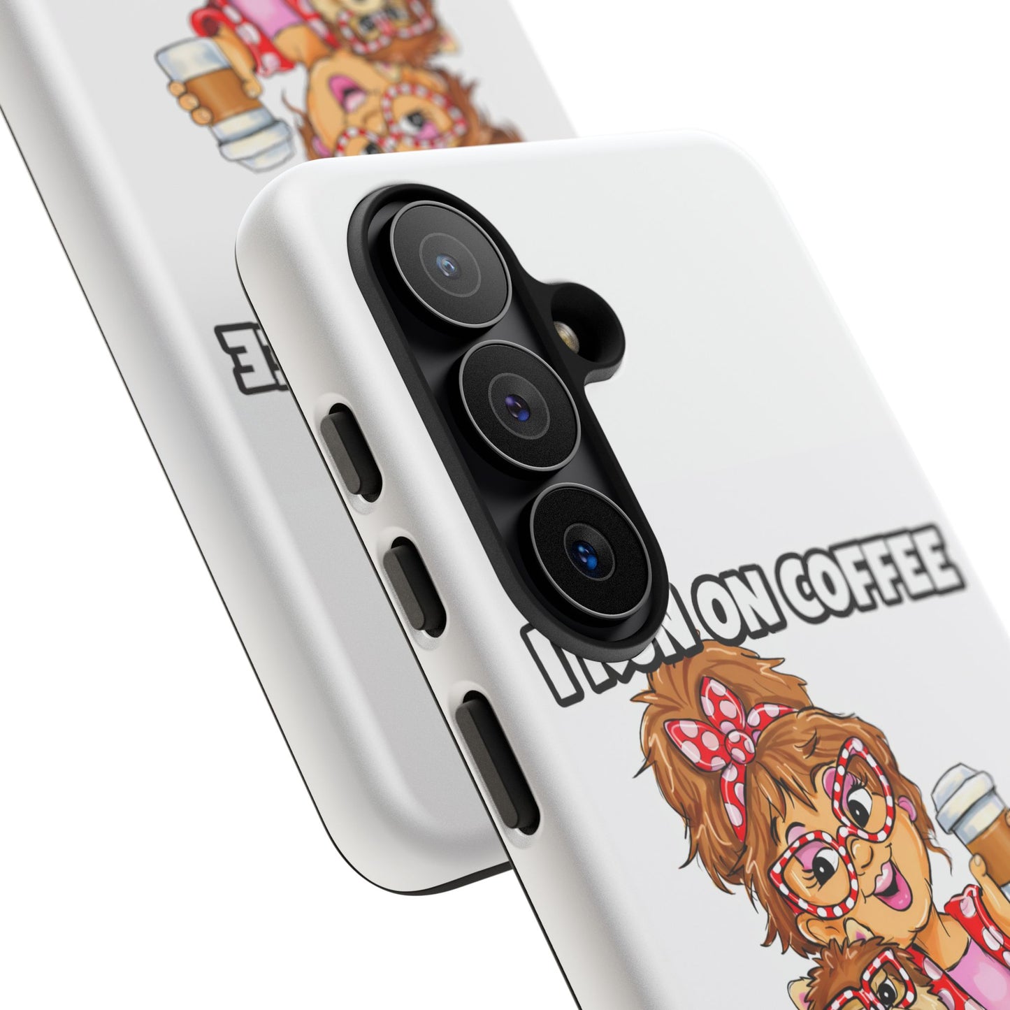 Coffee Lover Phone Case — "I Run on Coffee and Bad Decisions"