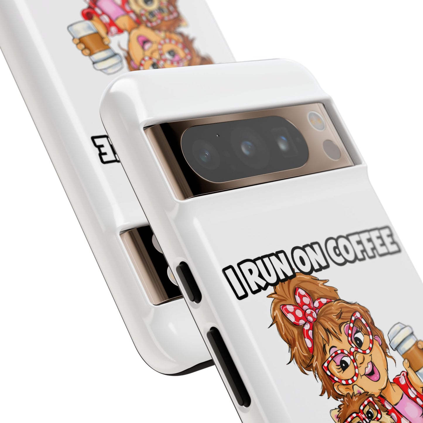 Coffee Lover Phone Case — "I Run on Coffee and Bad Decisions"