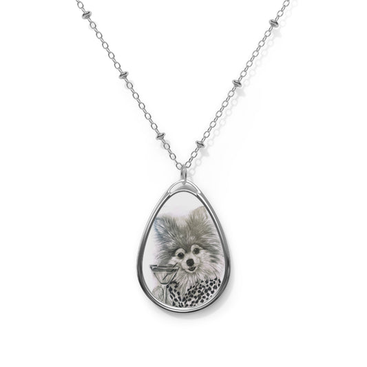 Penelope  Oval Necklace