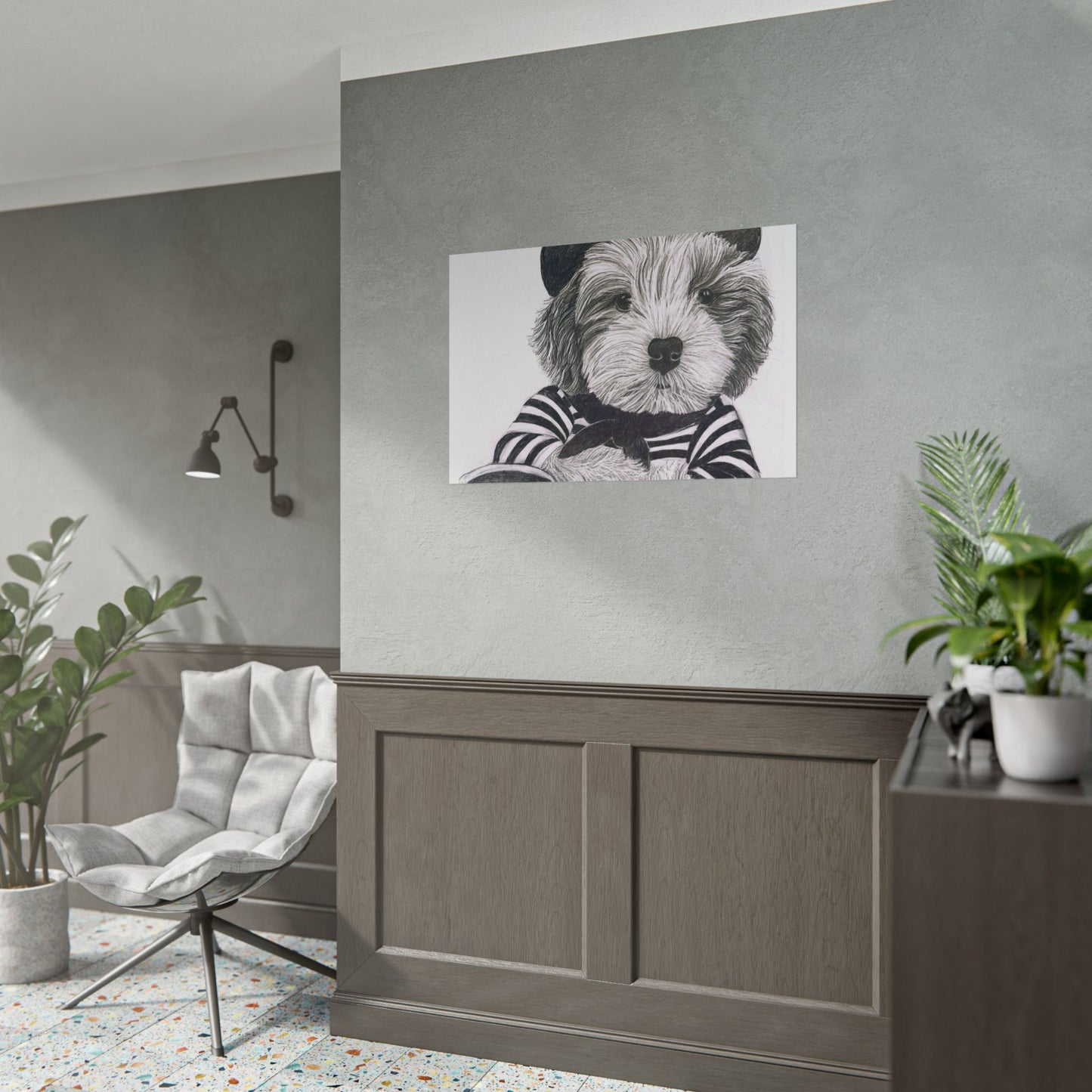 Pier — Rolled Art Print