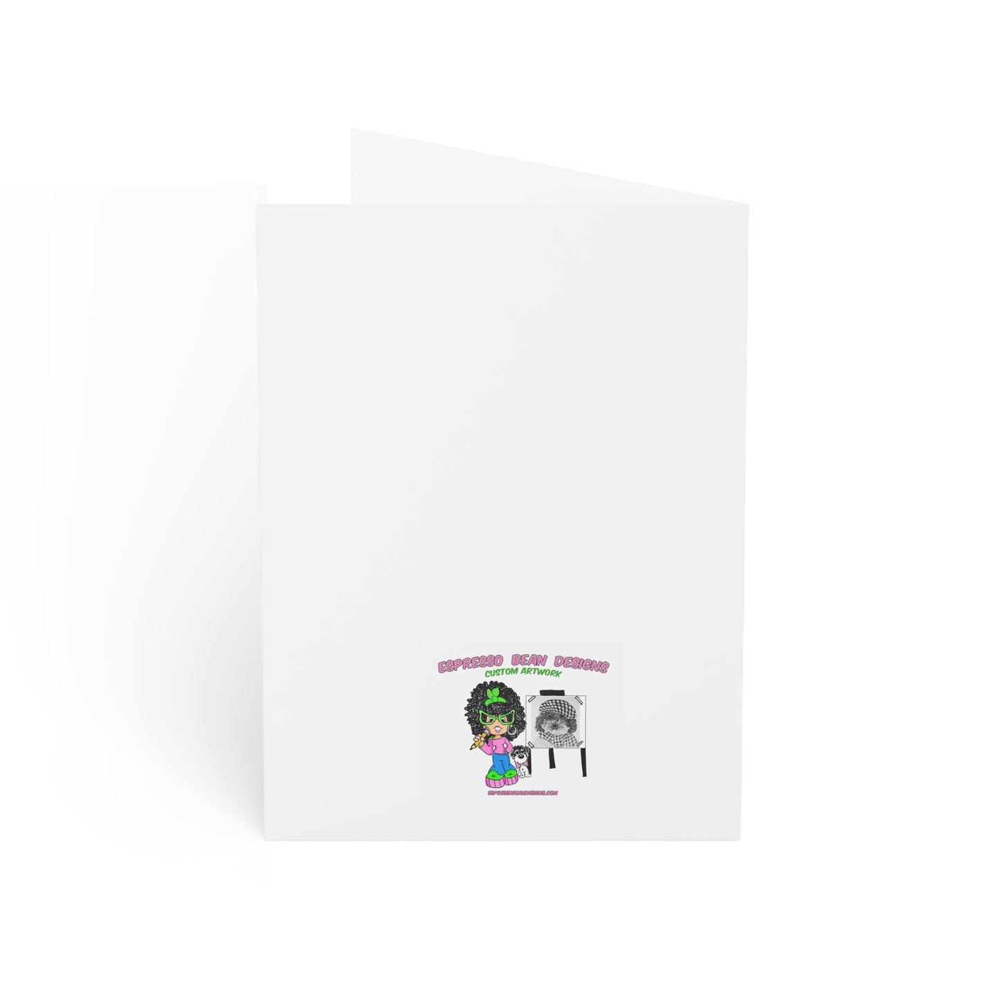 Pet Sympathy Greeting Card – “Forever in Our Hearts” Memorial Dog Card (Single or Multi-Pack)
