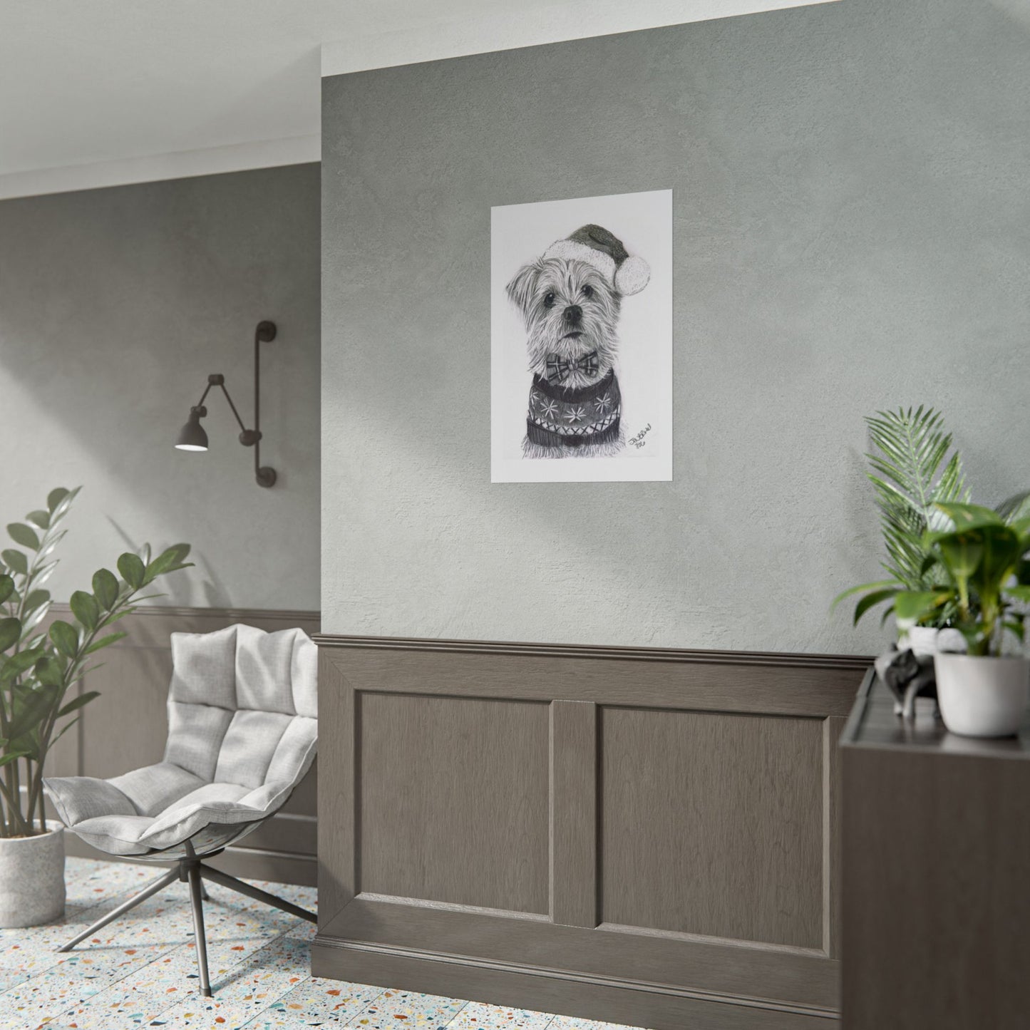 Bixby ready for Christmas poster