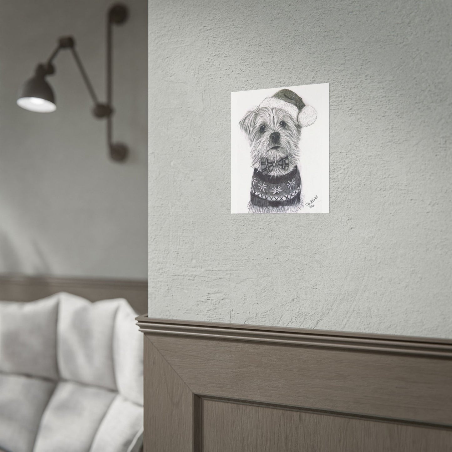 Bixby ready for Christmas poster