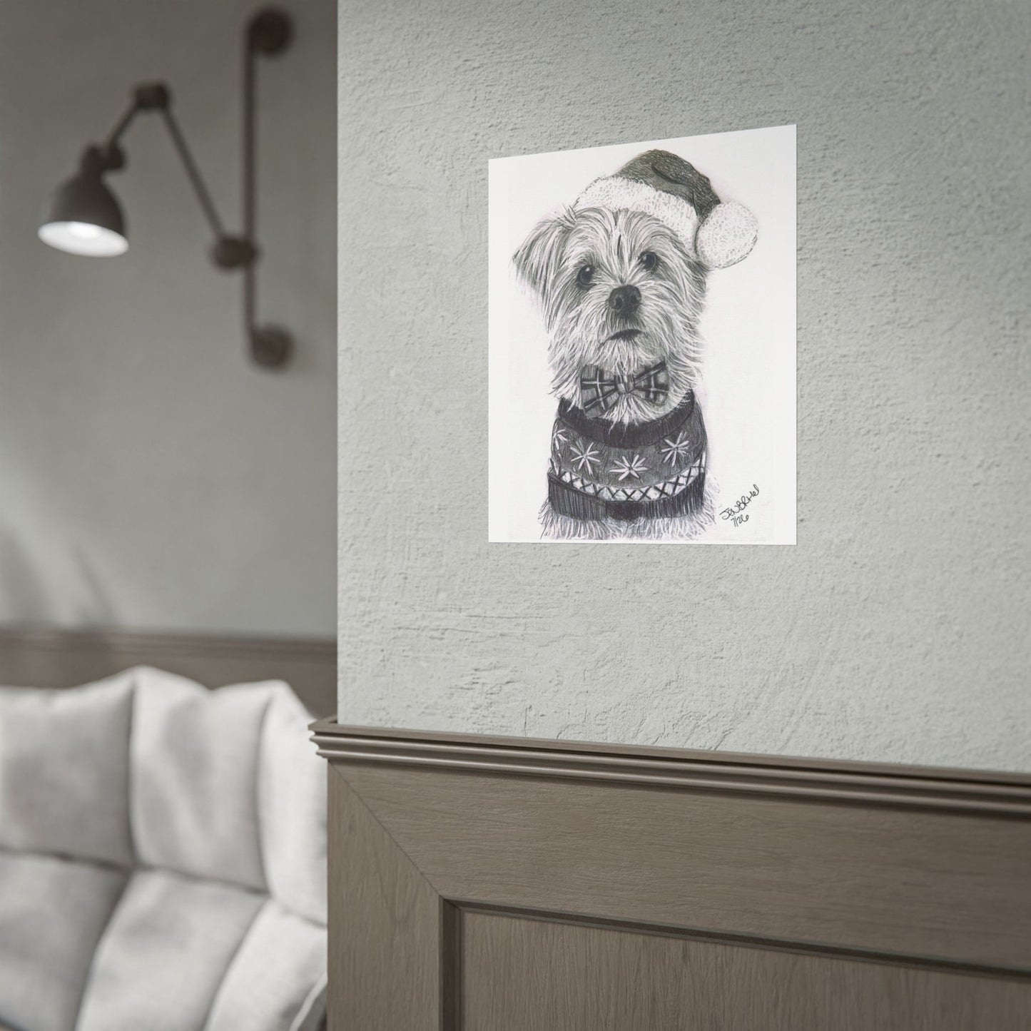 Bixby ready for Christmas poster