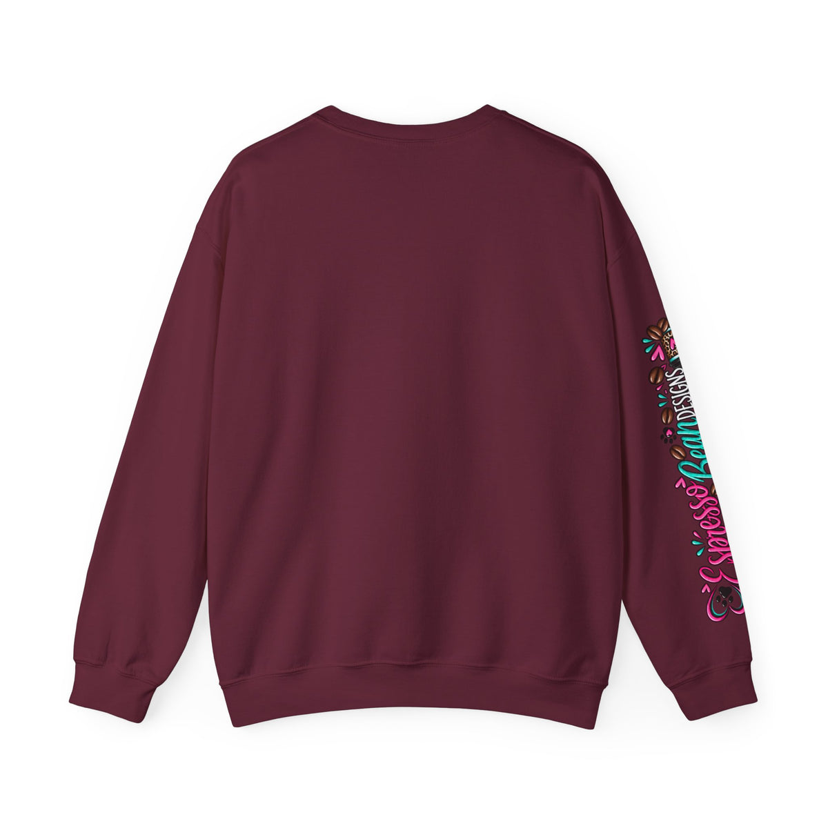 I'm Doing My Best Crewneck Sweatshirt — Cute Girl & Puppy Graphic