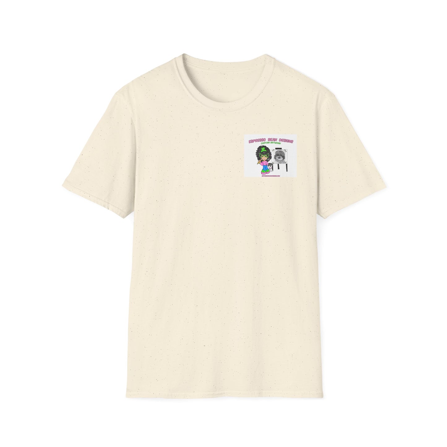T-Shirt. Not spoiled just loved. Spirit a real rescued doggie