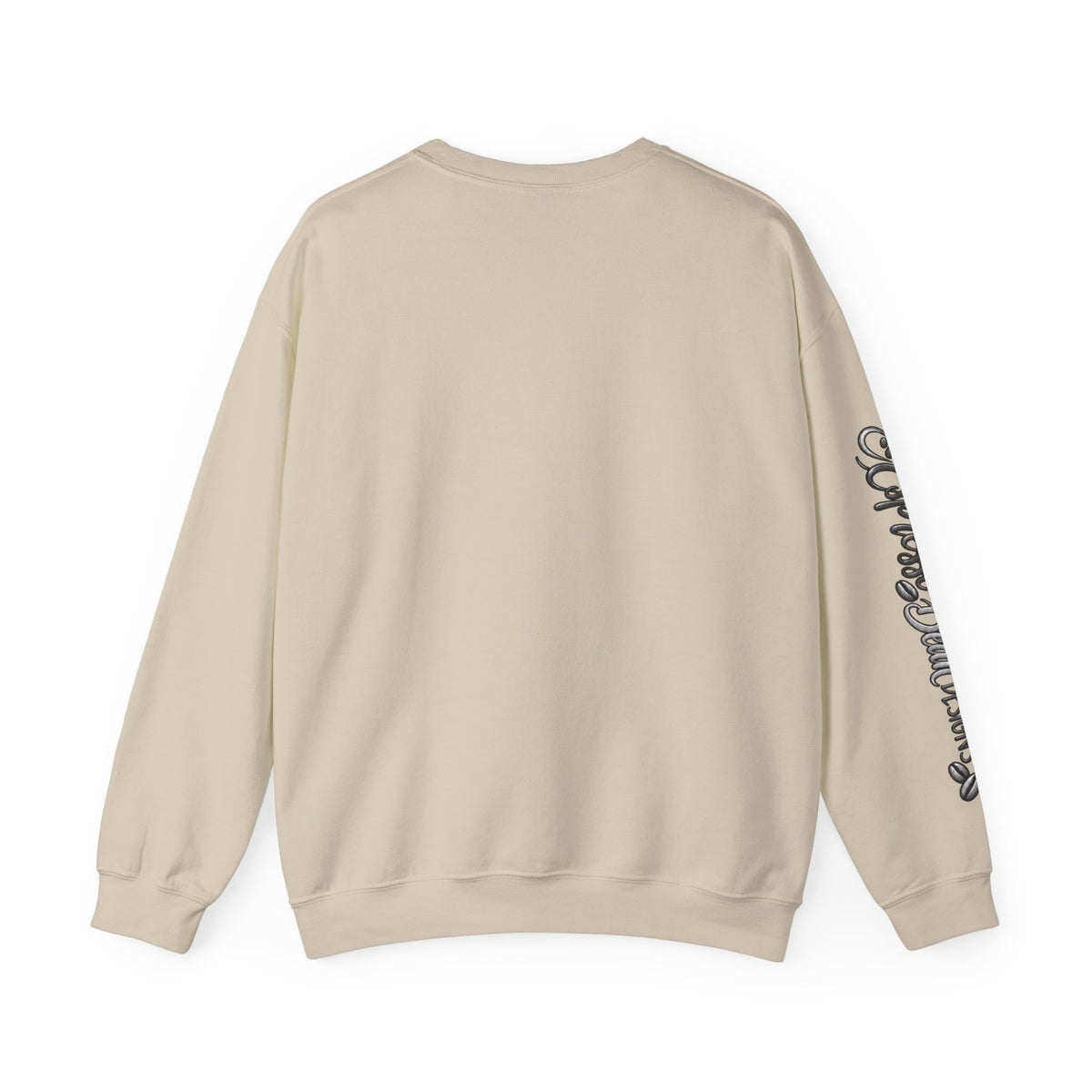 French Pup Pierre Coffee Sweatshirt — Cute Puppy in Beret Graphic Crewneck