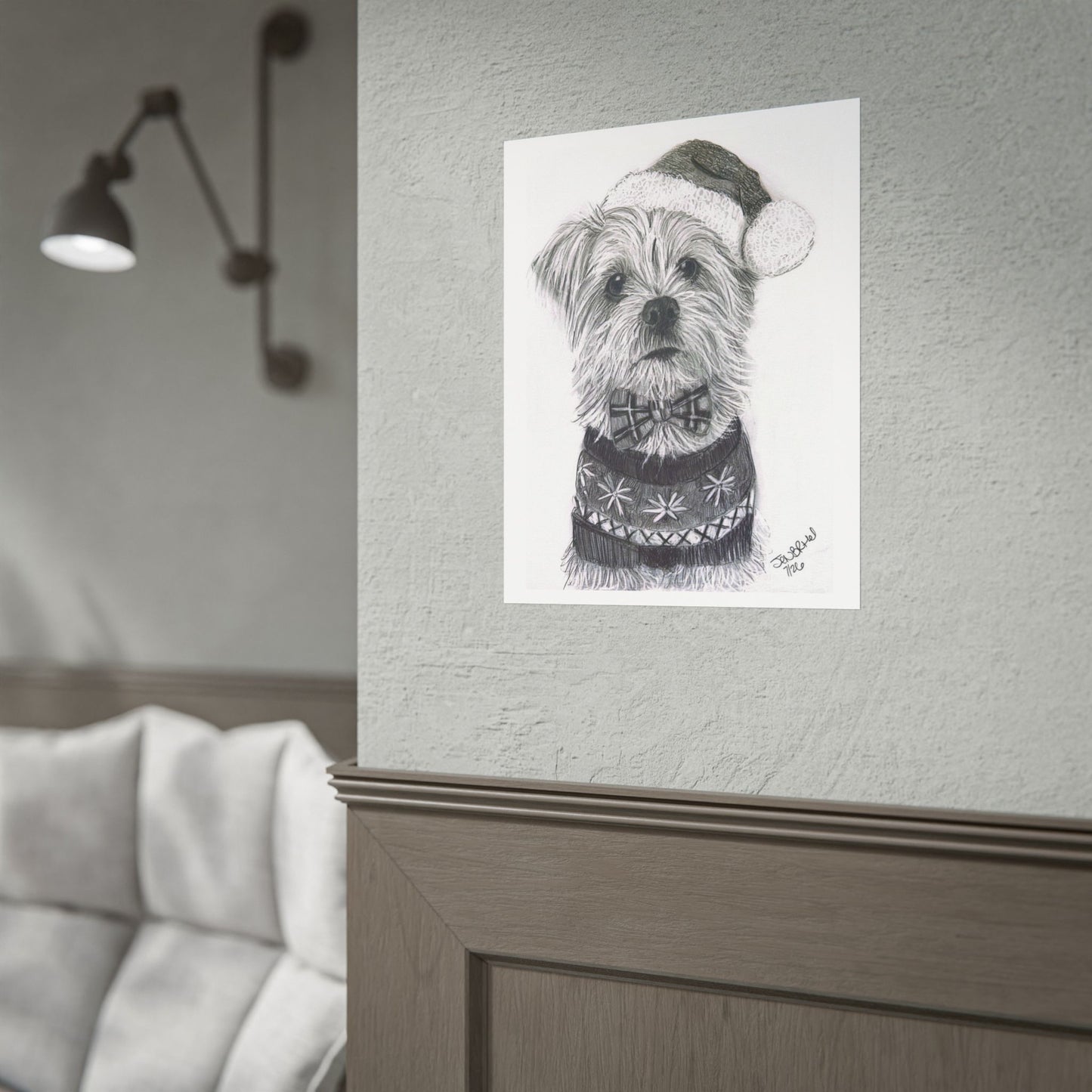 Bixby ready for Christmas poster