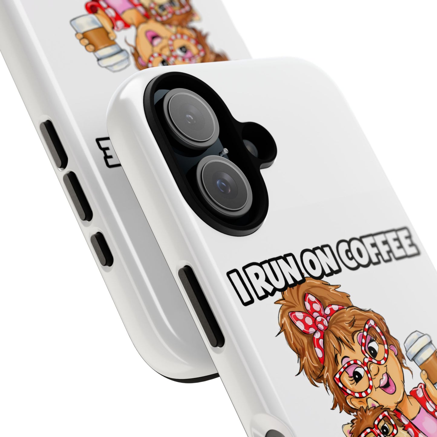 Coffee Lover Phone Case — "I Run on Coffee and Bad Decisions"
