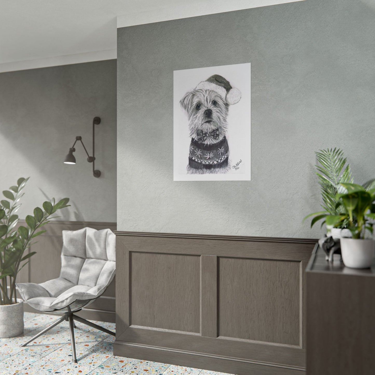 Bixby ready for Christmas poster