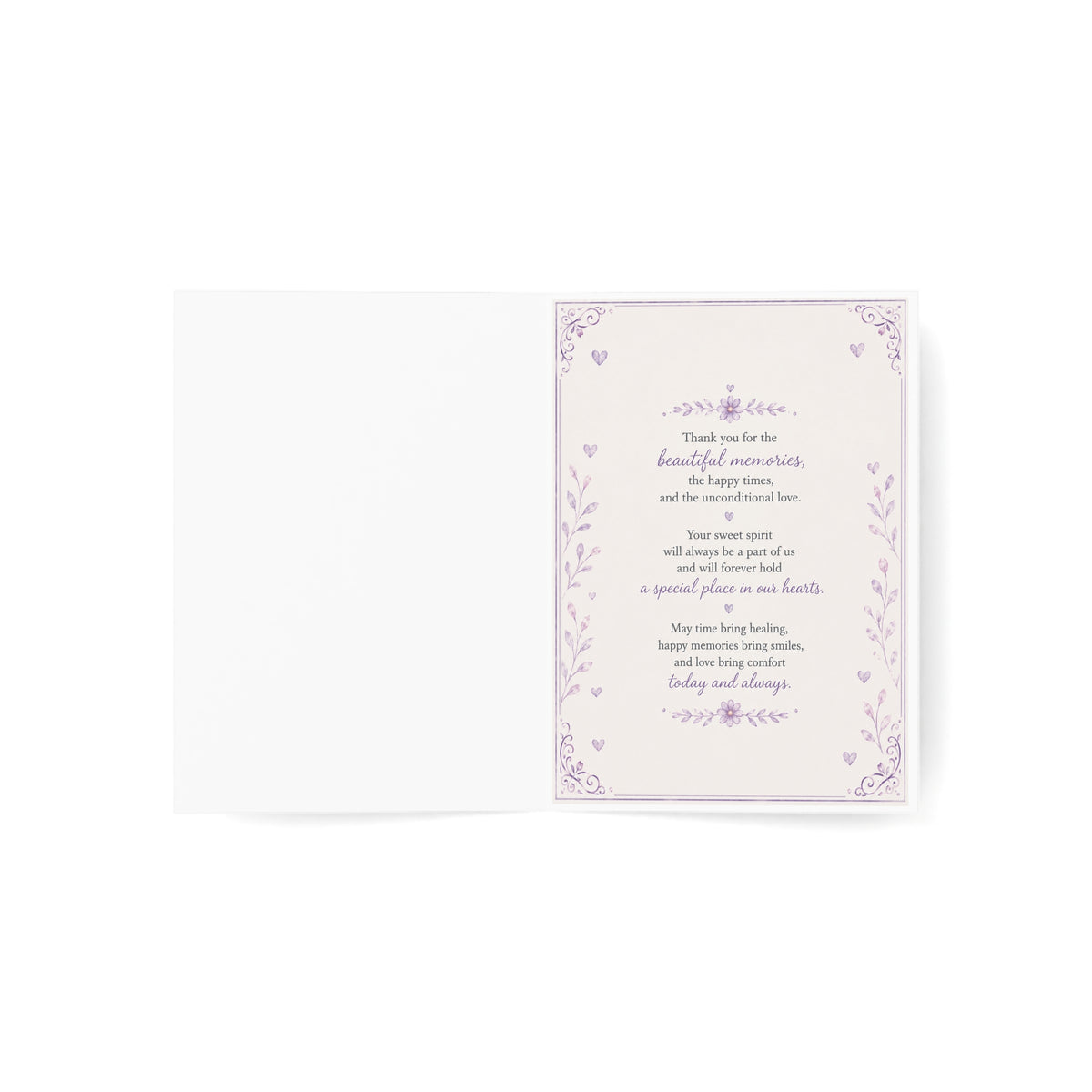 Pet Sympathy Greeting Card — "Goodbyes Are Not Forever, I'll Miss You" Cute Dressed-Up Dog Design (Pack of 1, 10, 30, 50)