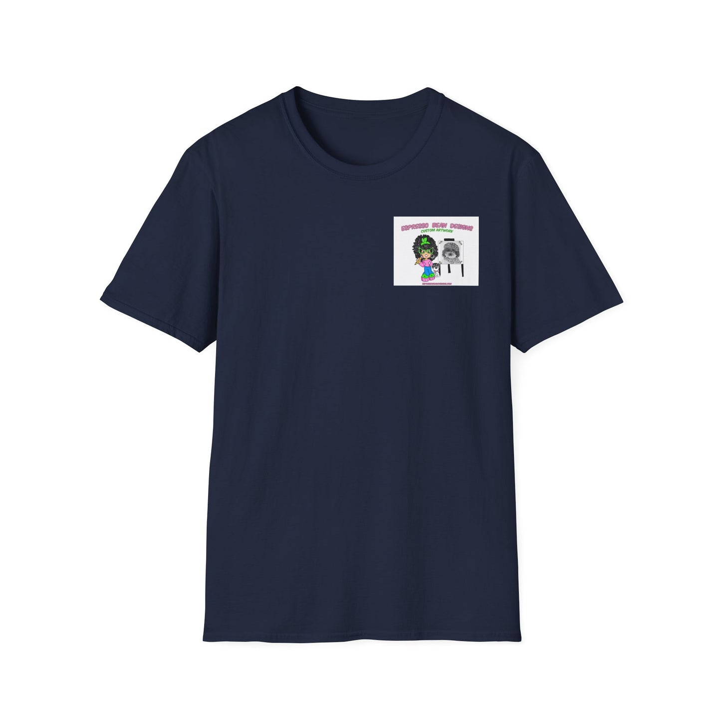 T-Shirt. Not spoiled just loved. Spirit a real rescued doggie